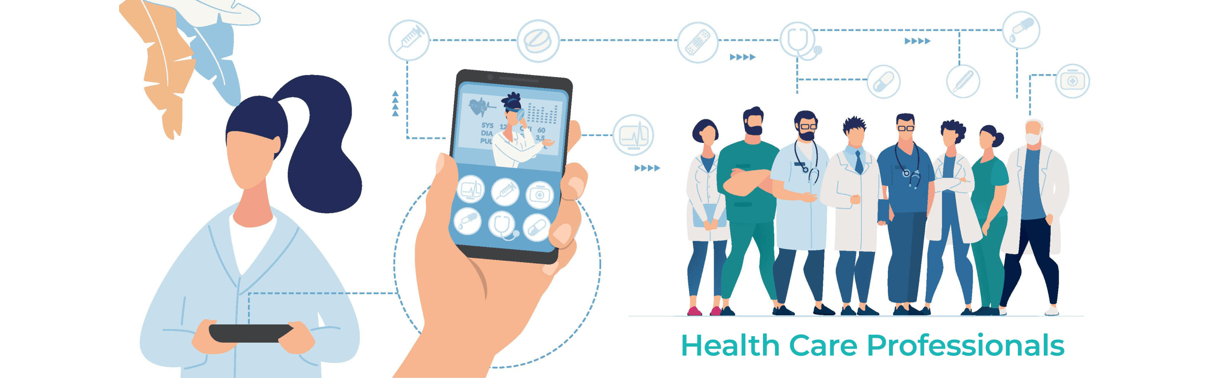 Group of healthcare professionals 1